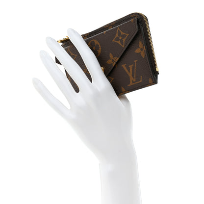 Louis Vuitton Monogram Recto Verso Card Holder Black 2 of 7