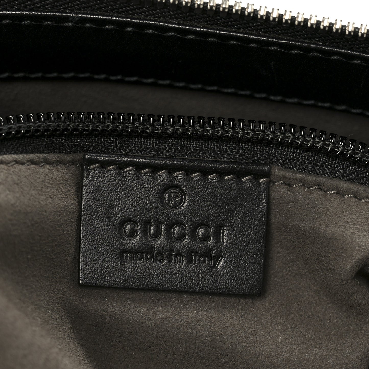 Guccissima Signature Small Messenger Bag Black