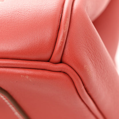 Hermes Swift Toile Ghillies Birkin 35 Rosy 16 of 16