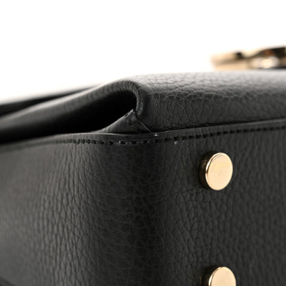 Gucci Dollar Calfskin Interlocking G Top Handle Shoulder Bag Black 14 of 15
