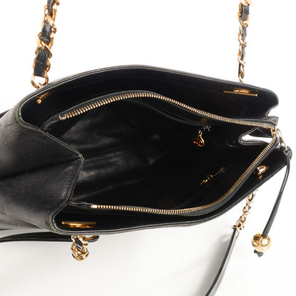 Chanel Caviar CC Shoulder Bag Black 5 of 10