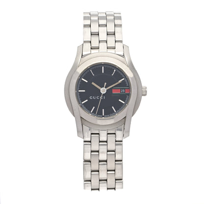 Gucci Stainless Steel 27mm 5500L Quartz Watch Black 1 of 5