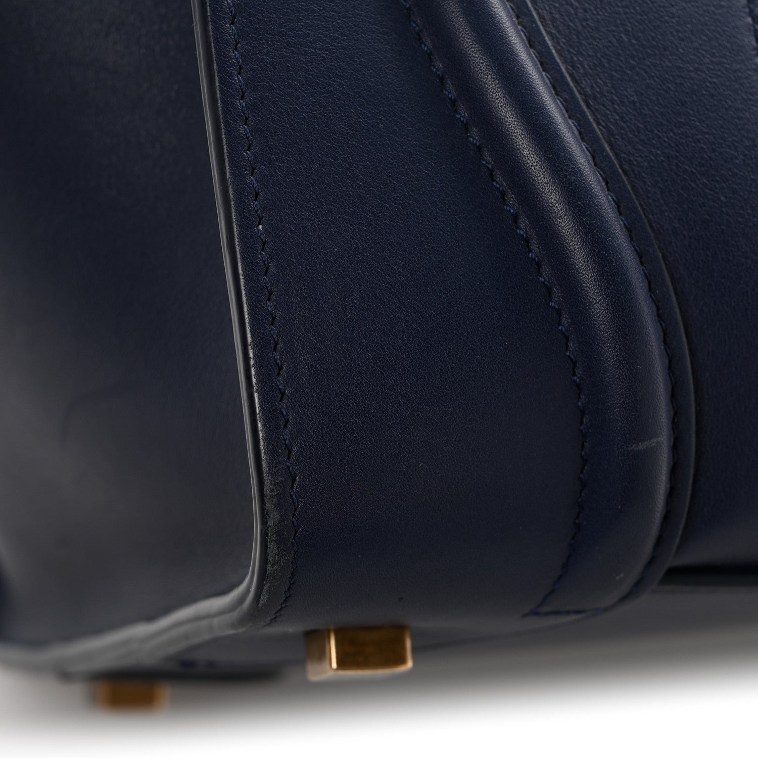 Celine Smooth Calfskin Mini Luggage Ink 16 of 17