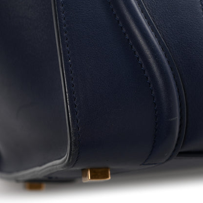 Celine Smooth Calfskin Mini Luggage Ink 16 of 17