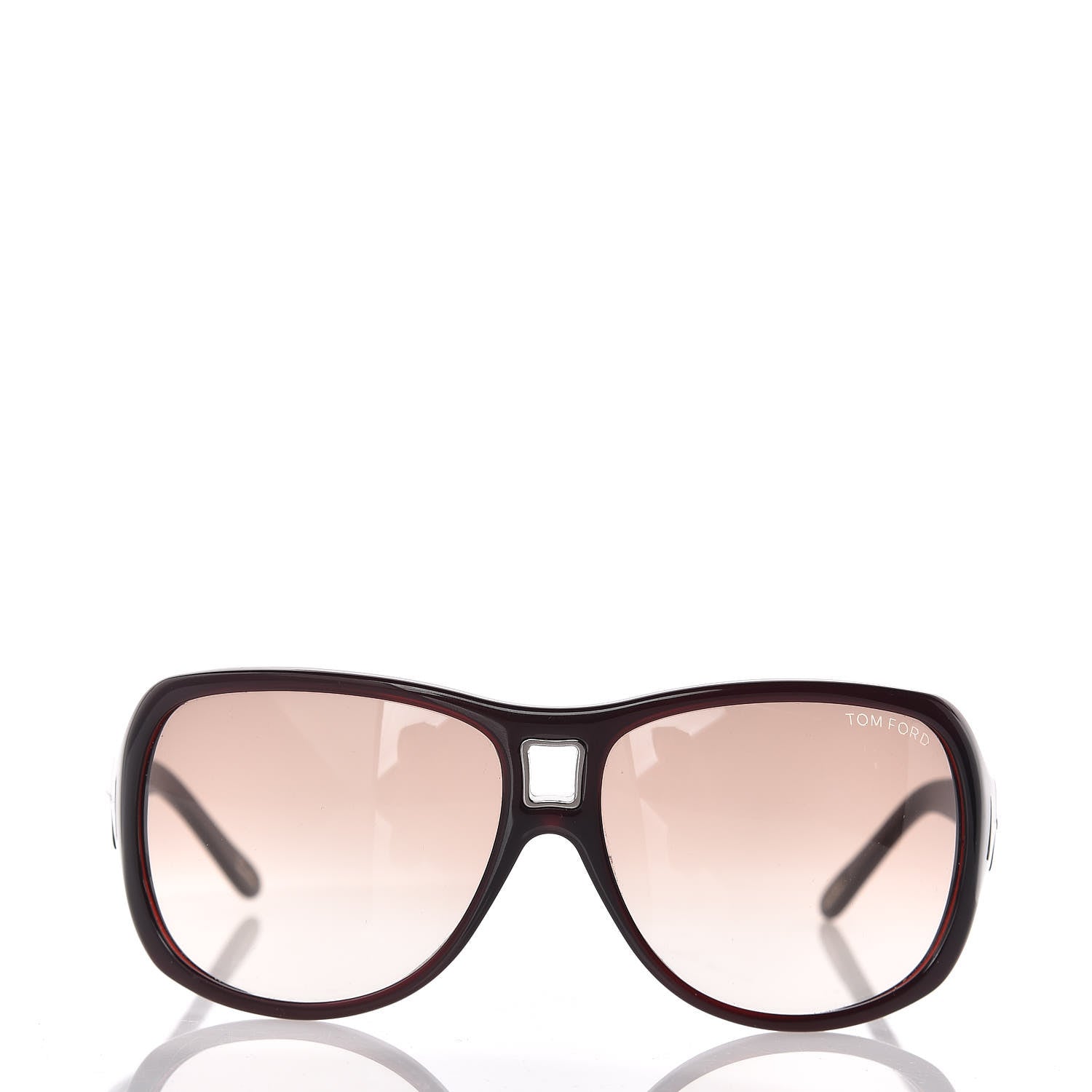 Tom Ford Austin Sunglasses TF50 Burgundy 2 of 7