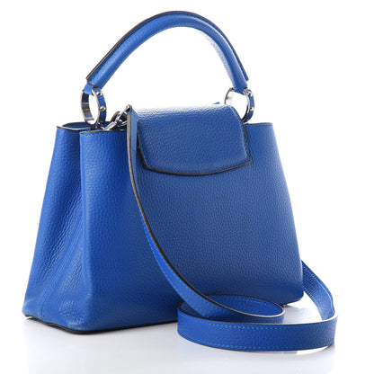 Louis Vuitton Taurillon Capucines BB Royal Blue 3 of 9