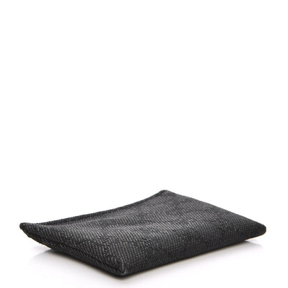 Gucci Monogram Denim GG Coin Purse Black 4 of 7