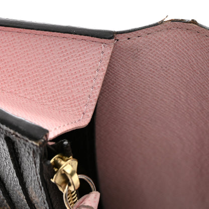 Louis Vuitton Monogram Emilie Wallet Rose Ballerine 8 of 9
