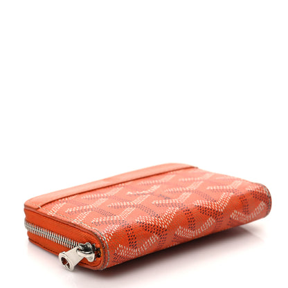 Goyard Goyardine Matignon PM Wallet Orange 4 of 8