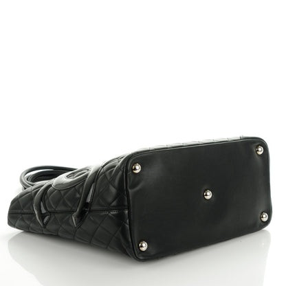 Chanel Calfskin Quilted Large Cambon Tote Black 4 of 7