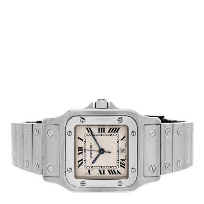 Cartier Stainless Steel 29mm Santos De Cartier Galbee Quartz Watch 2 of 5