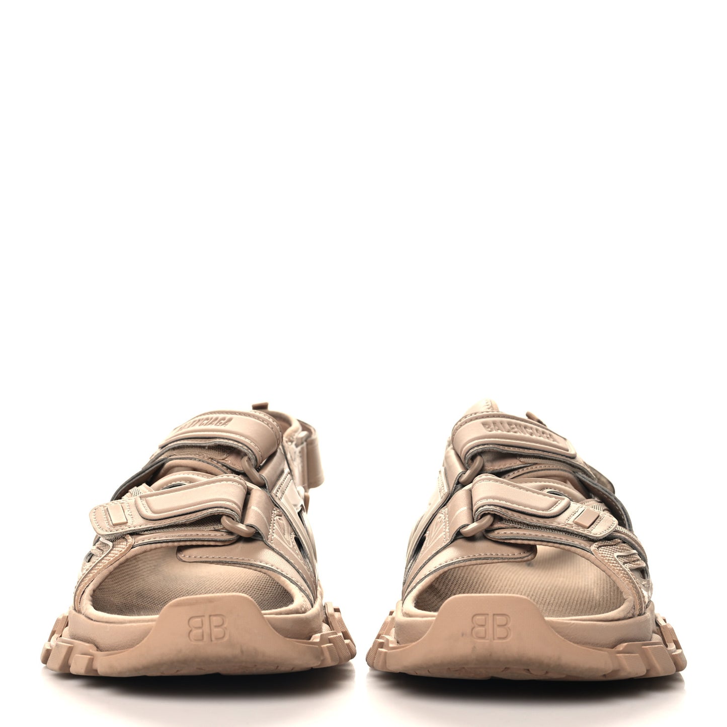 Neoprene Rubber Womens Track Sandals 41 Full Beige