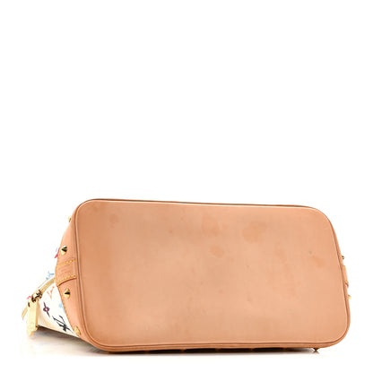Louis Vuitton Monogram Multicolor Alma White 4 of 9