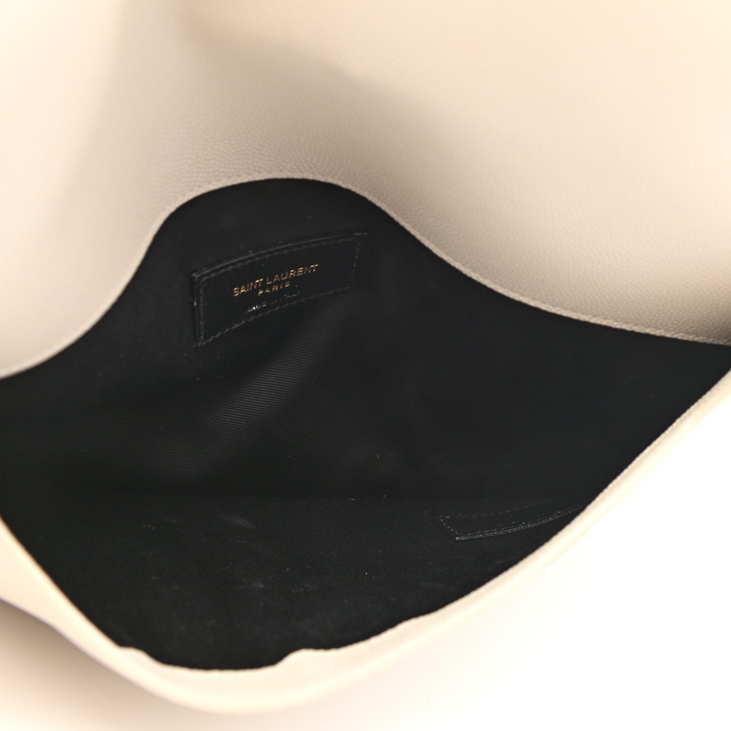 Saint Laurent Grain De Poudre Uptown Pouch Crema Soft 5 of 8
