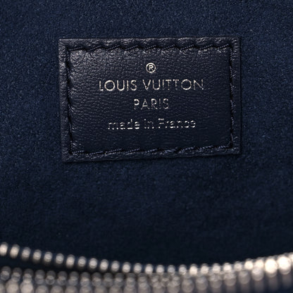 Louis Vuitton Lambskin Embossed Monogram Coussin PM Navy 7 of 10