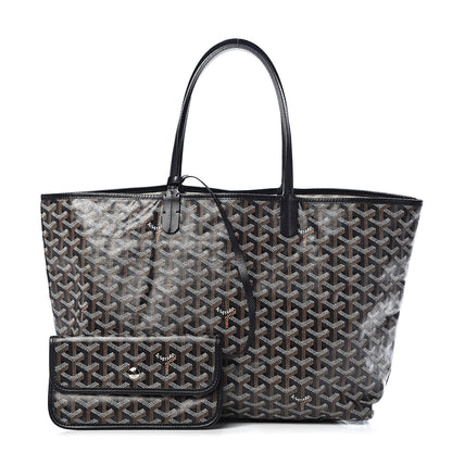 Goyard Goyardine Saint Louis PM Black 1 of 12