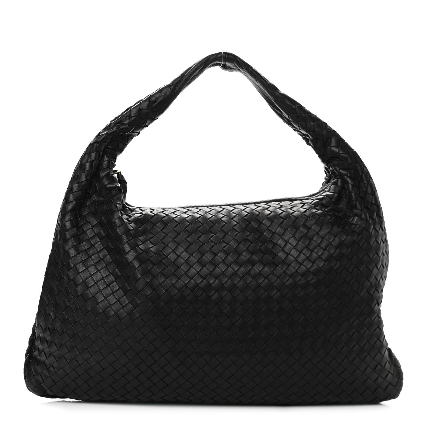 Bottega Veneta Nappa Intrecciato Large Veneta Hobo Black 1 of 11