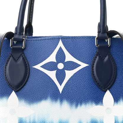 Louis Vuitton Monogram Escale Onthego GM Blue 8 of 10