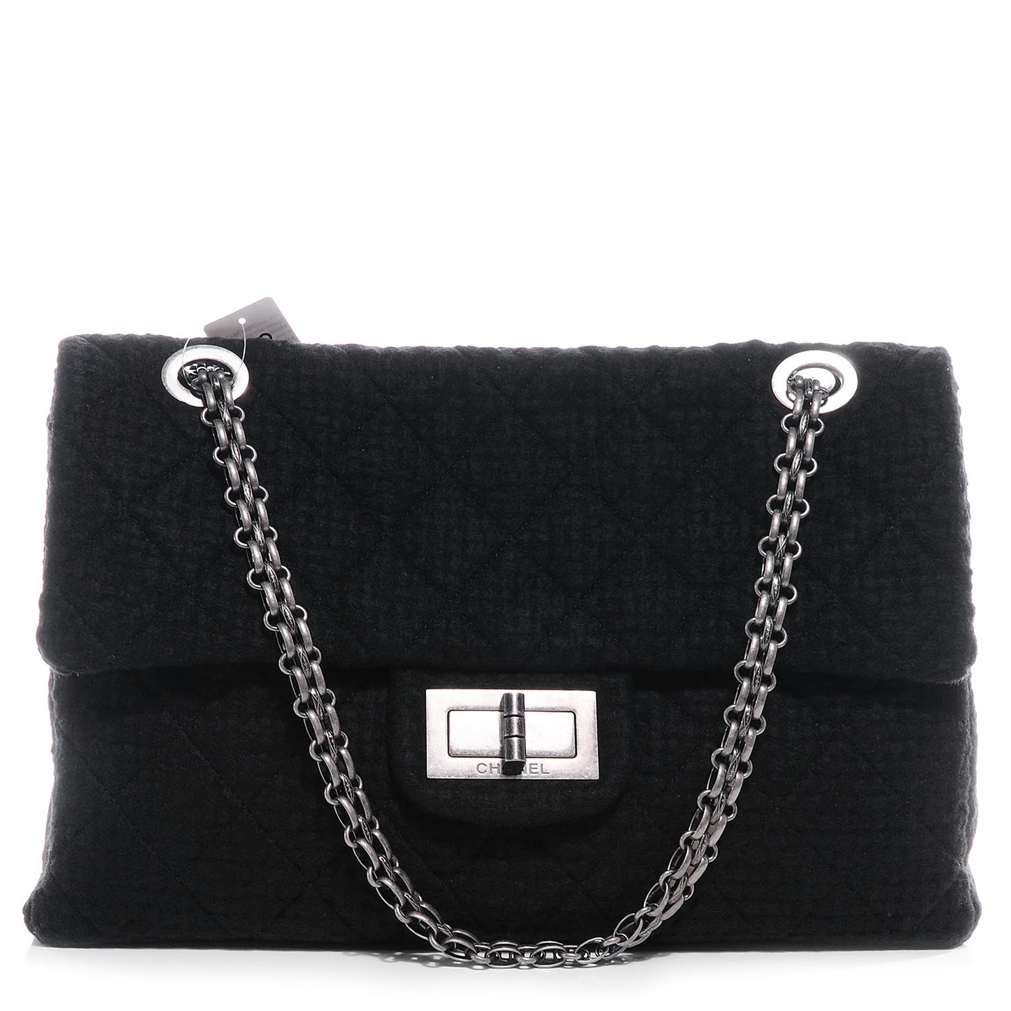 Tweed XXL Reissue Flap Black
