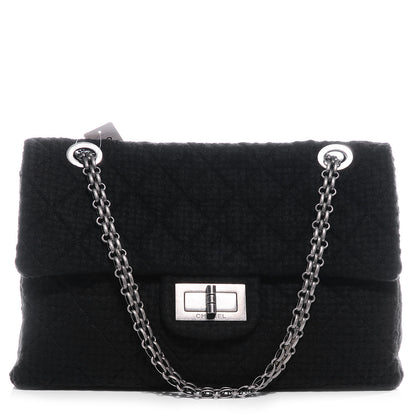 Chanel Tweed XXL Reissue Flap Black 1 of 8