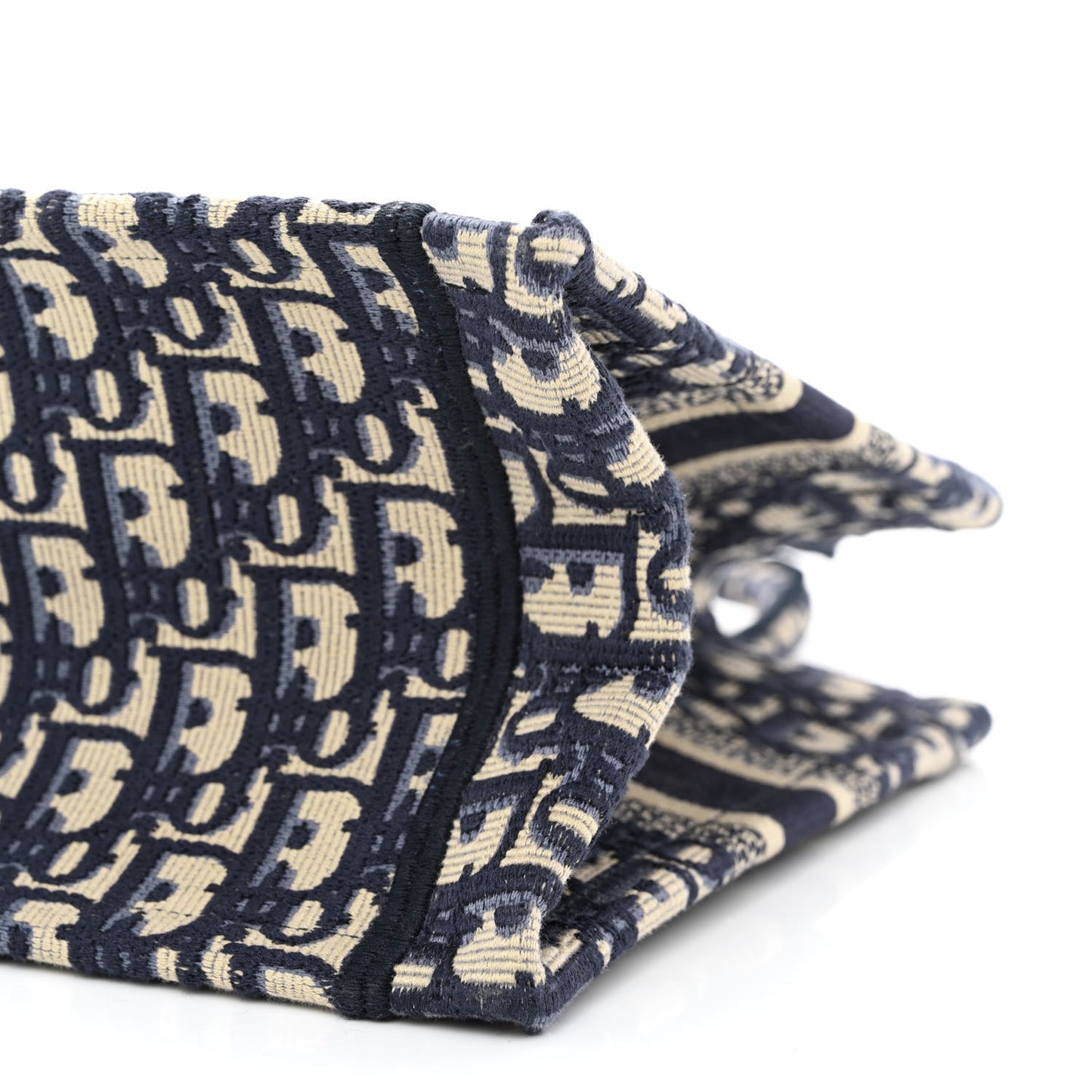 Oblique Small Book Tote Blue Multicolor