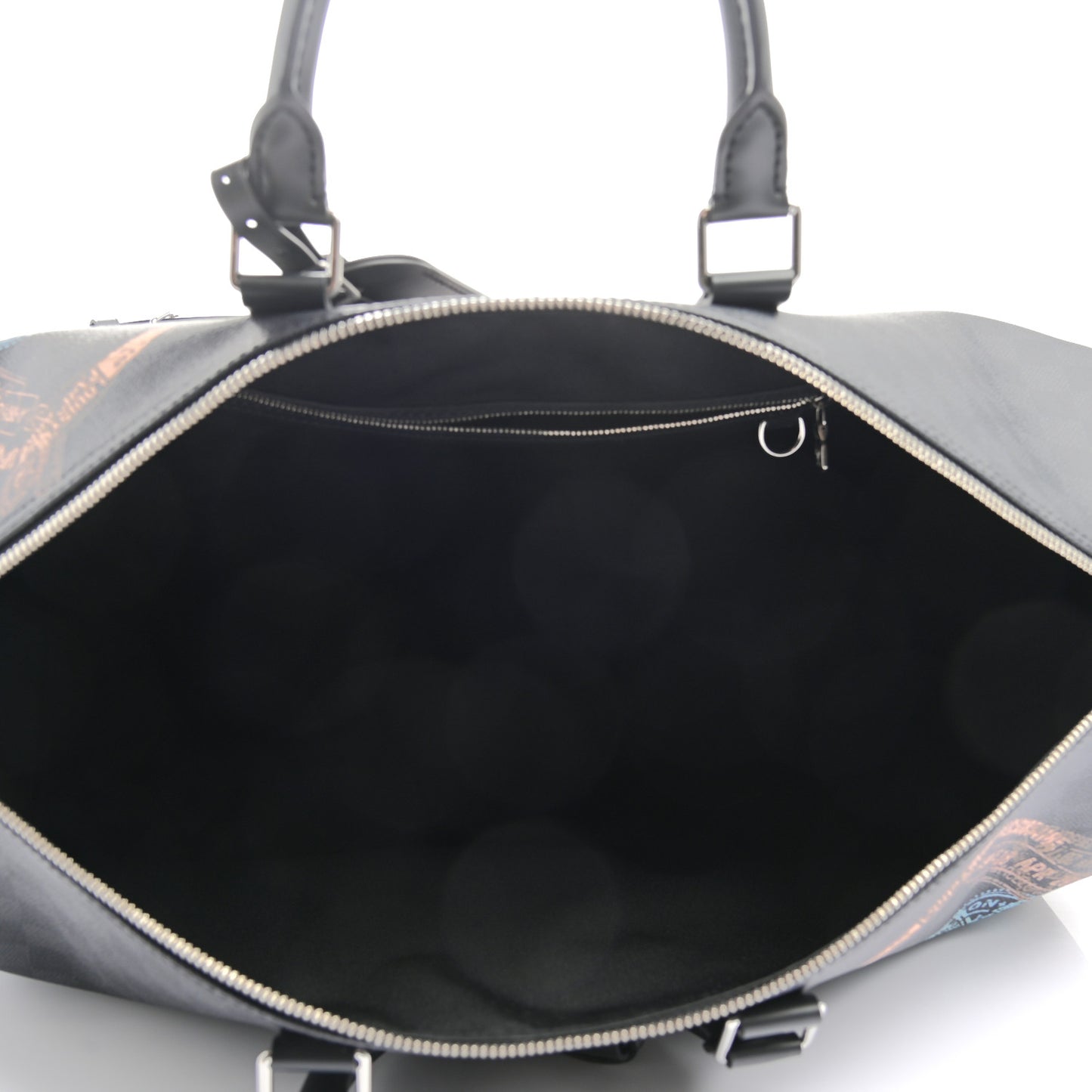 Damier Graphite Stamps Keepall Bandouliere 50