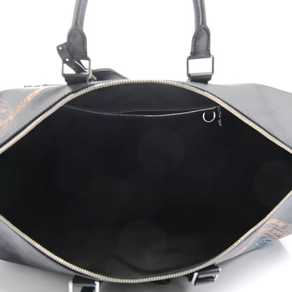 Louis Vuitton Damier Graphite Stamps Keepall Bandouliere 50 4 of 7