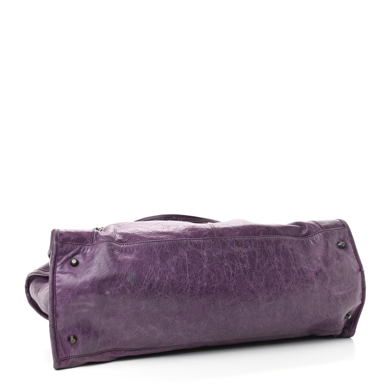 Balenciaga Agneau Classic Hardware Work Raisin 4 of 15