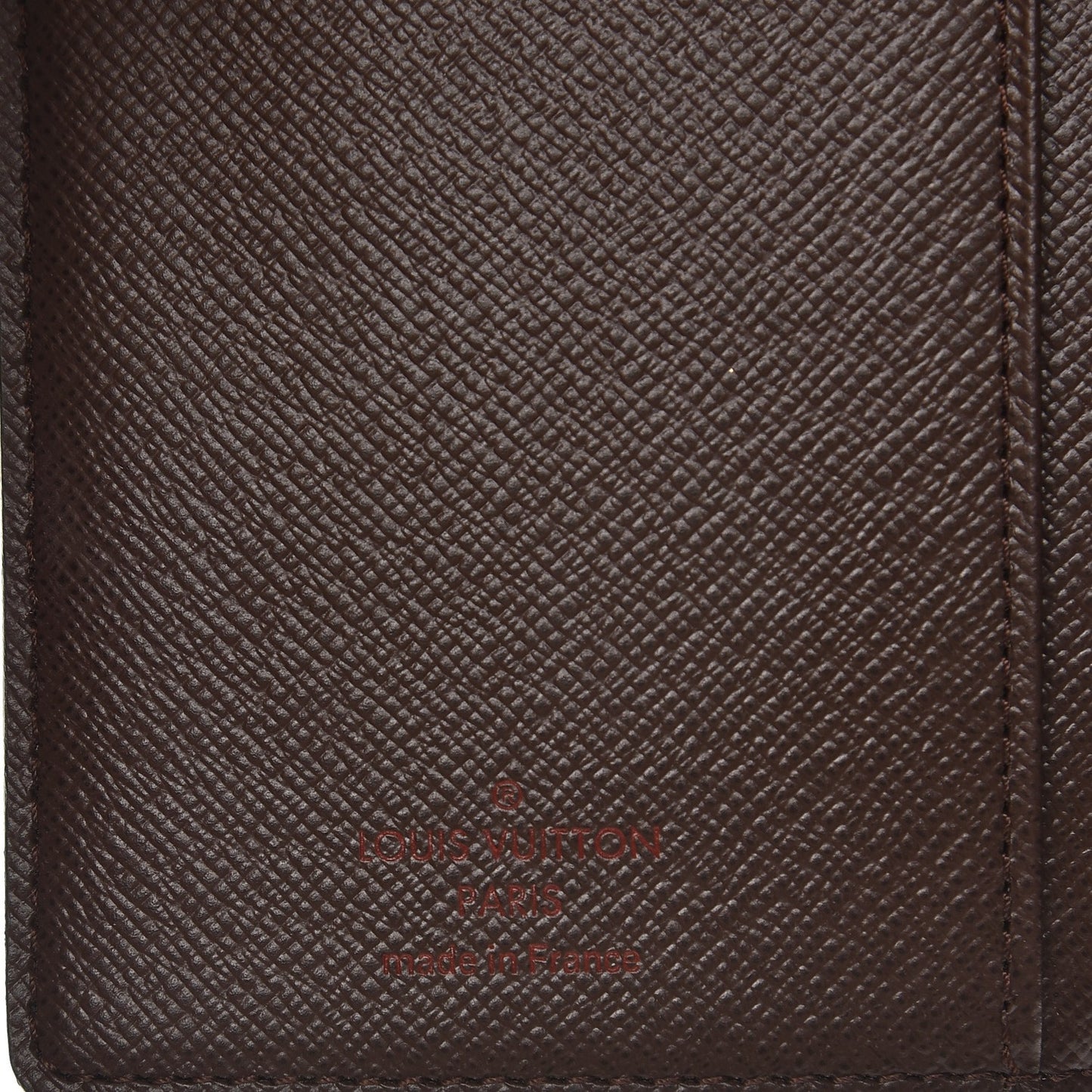 Damier Ebene French Purse Wallet