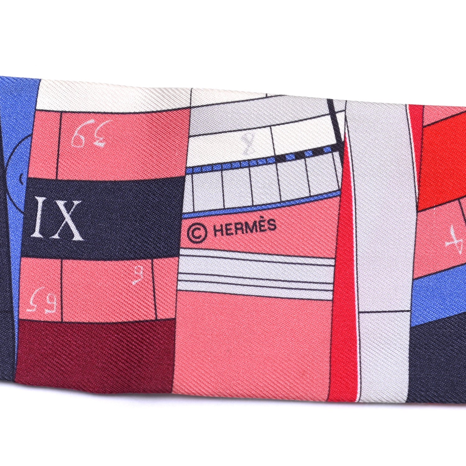 Hermes Silk Astrologie Nouvelle Twilly 3 of 6