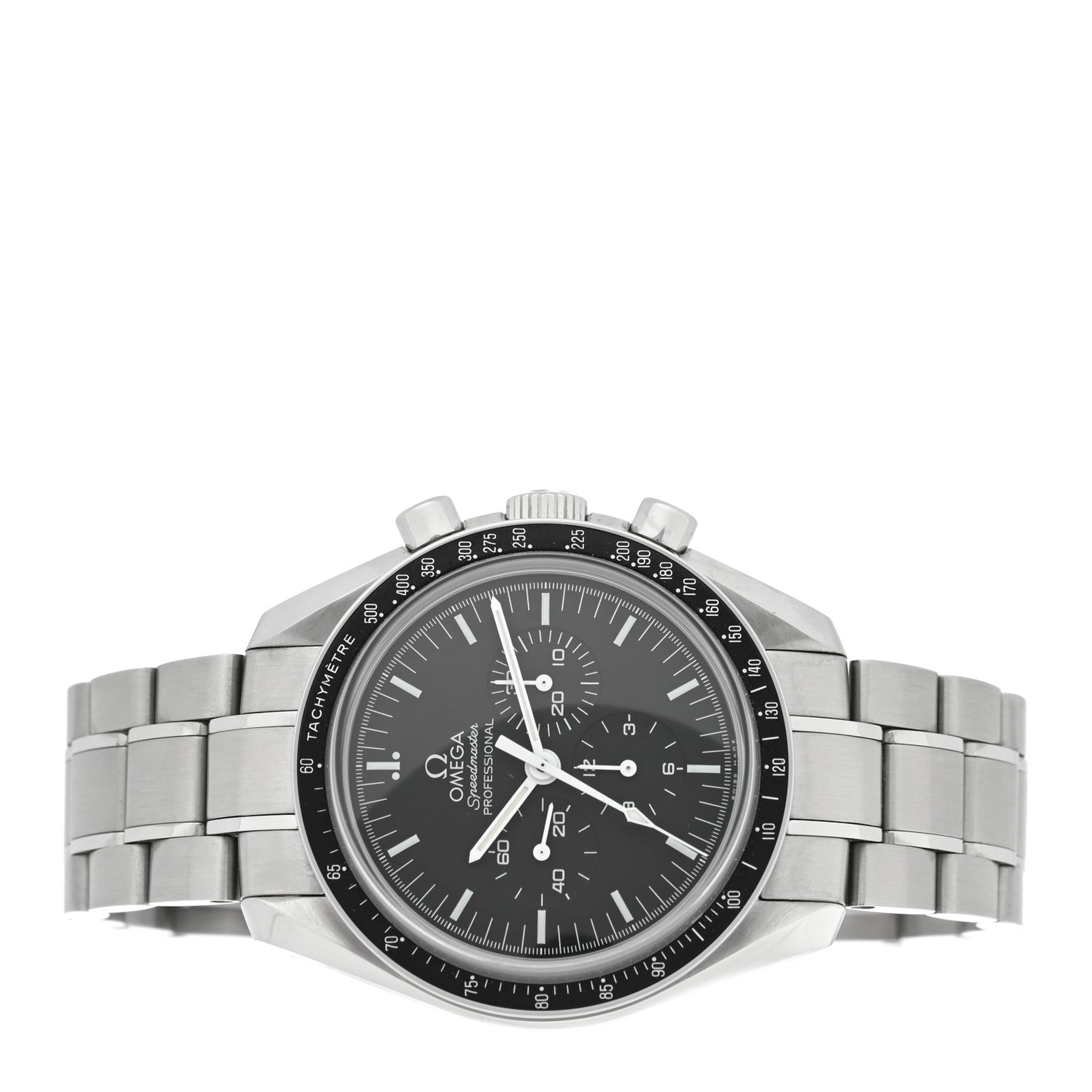 Stainless Steel 42mm Speedmaster Moonwatch Professional Chronograph Manual Winding Watch Black 311.30.42.30.01.006