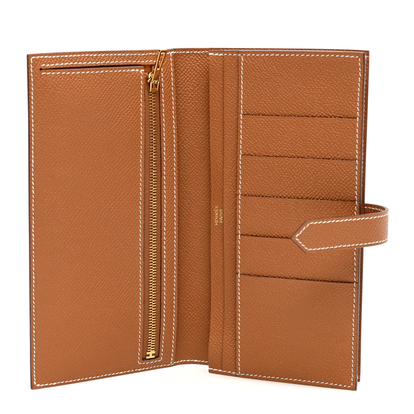 Epsom Bearn Gusset Wallet Gold
