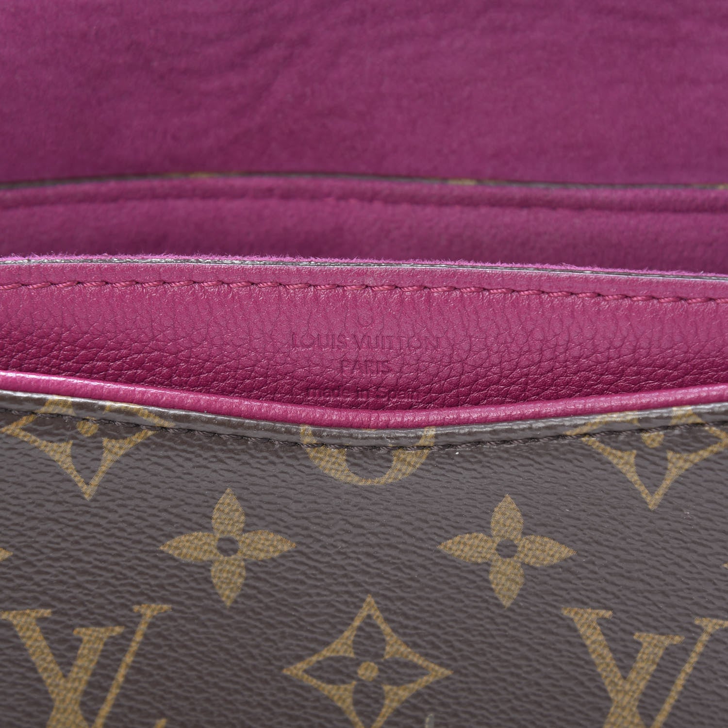 Louis Vuitton Monogram Pallas Chain Aurore 6 of 14
