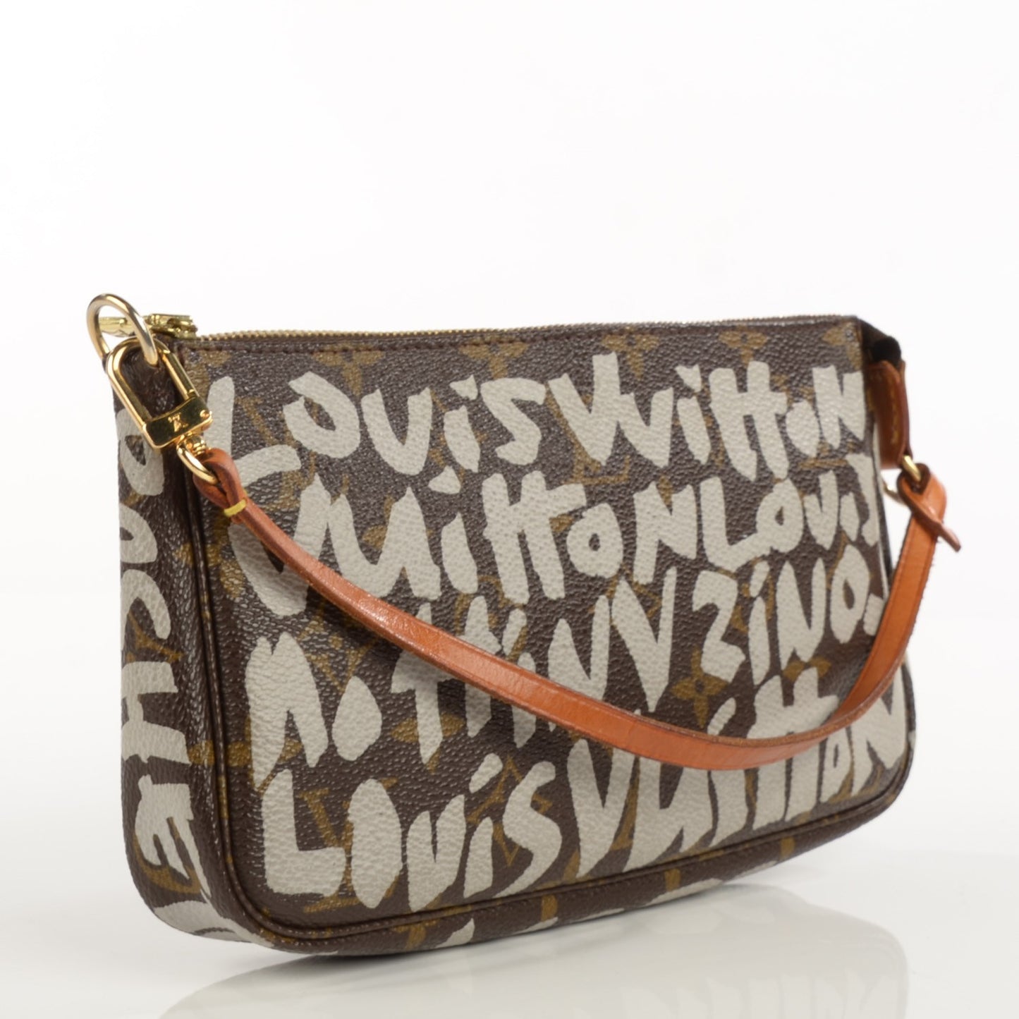 Monogram Graffiti Pochette Accessories Silver