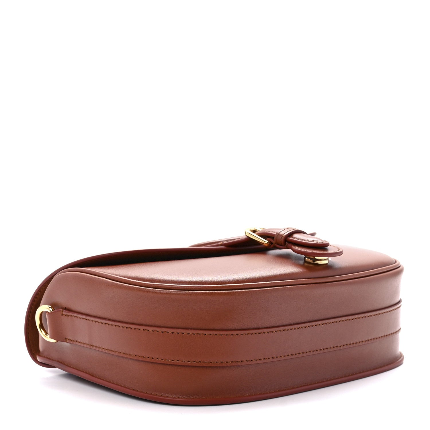 Christian Dior Box Calfskin Medium Bobby Flap Dark Tan 4 of 10