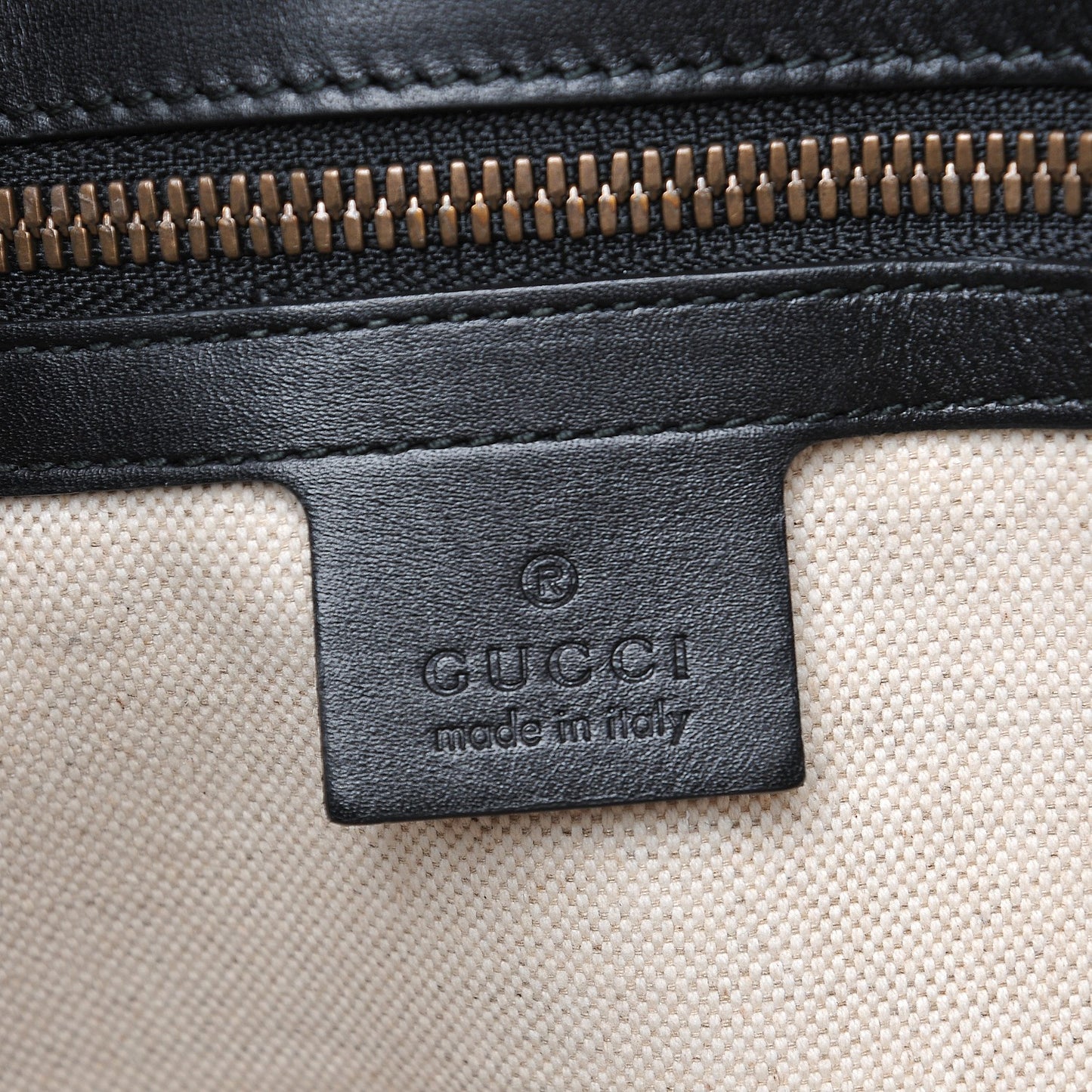 Soft GG Supreme Monogram Kingsnake Vertical Tote Black