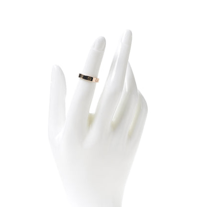 Cartier 18K Pink Gold 3.5mm LOVE Wedding Band Ring 48 4.5 2 of 4