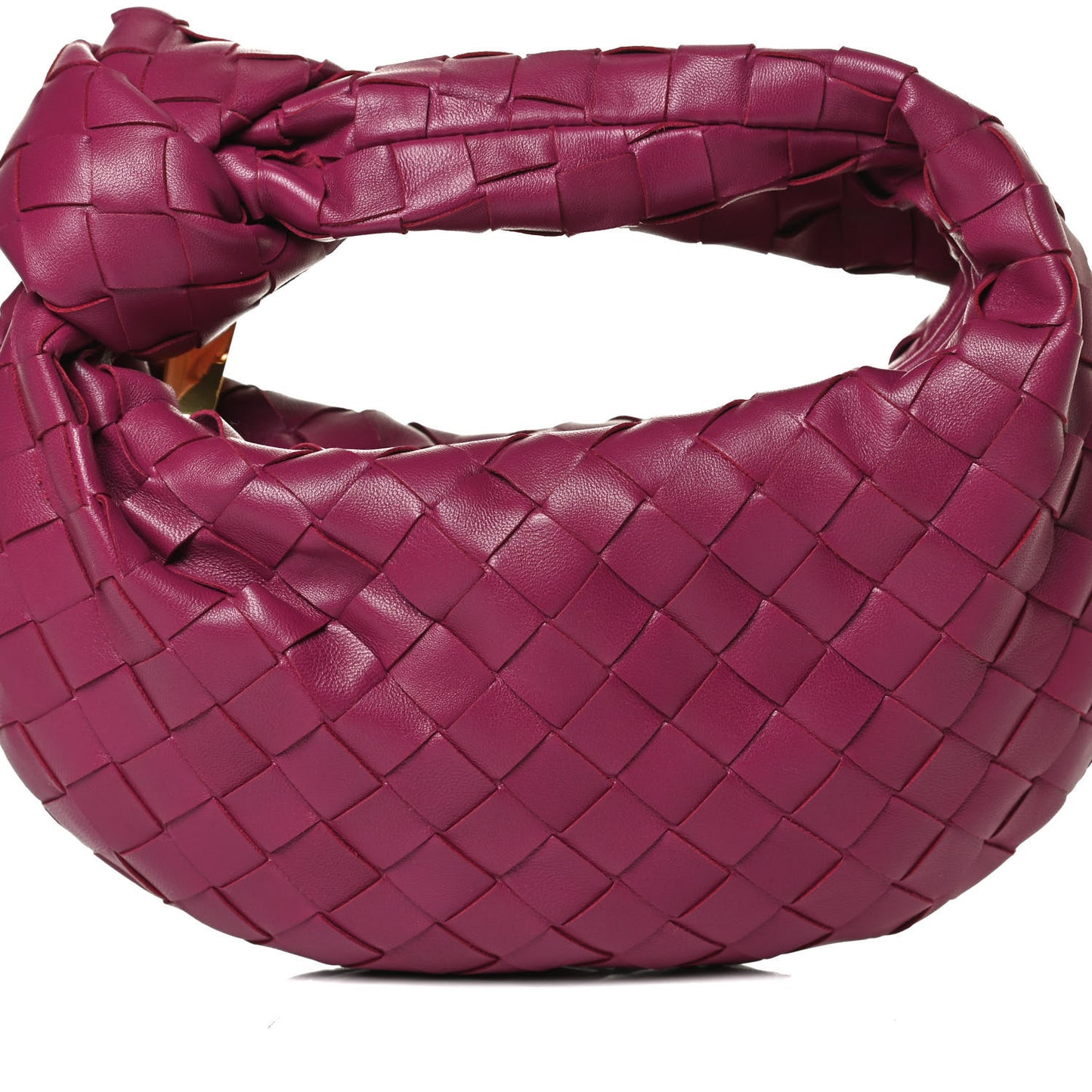 Nappa Intrecciato Mini Jodie Cinnabar