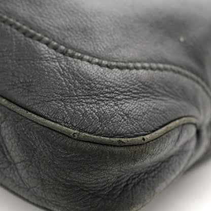 Gucci Pebbled Calfskin Medium New Jackie Shoulder Bag Black 14 of 14