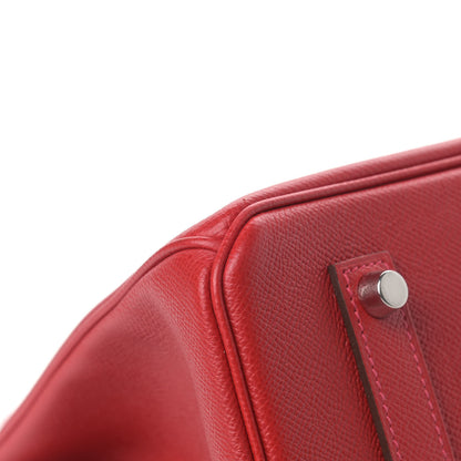 Hermes Epsom Birkin 35 Rouge Casaque 7 of 18