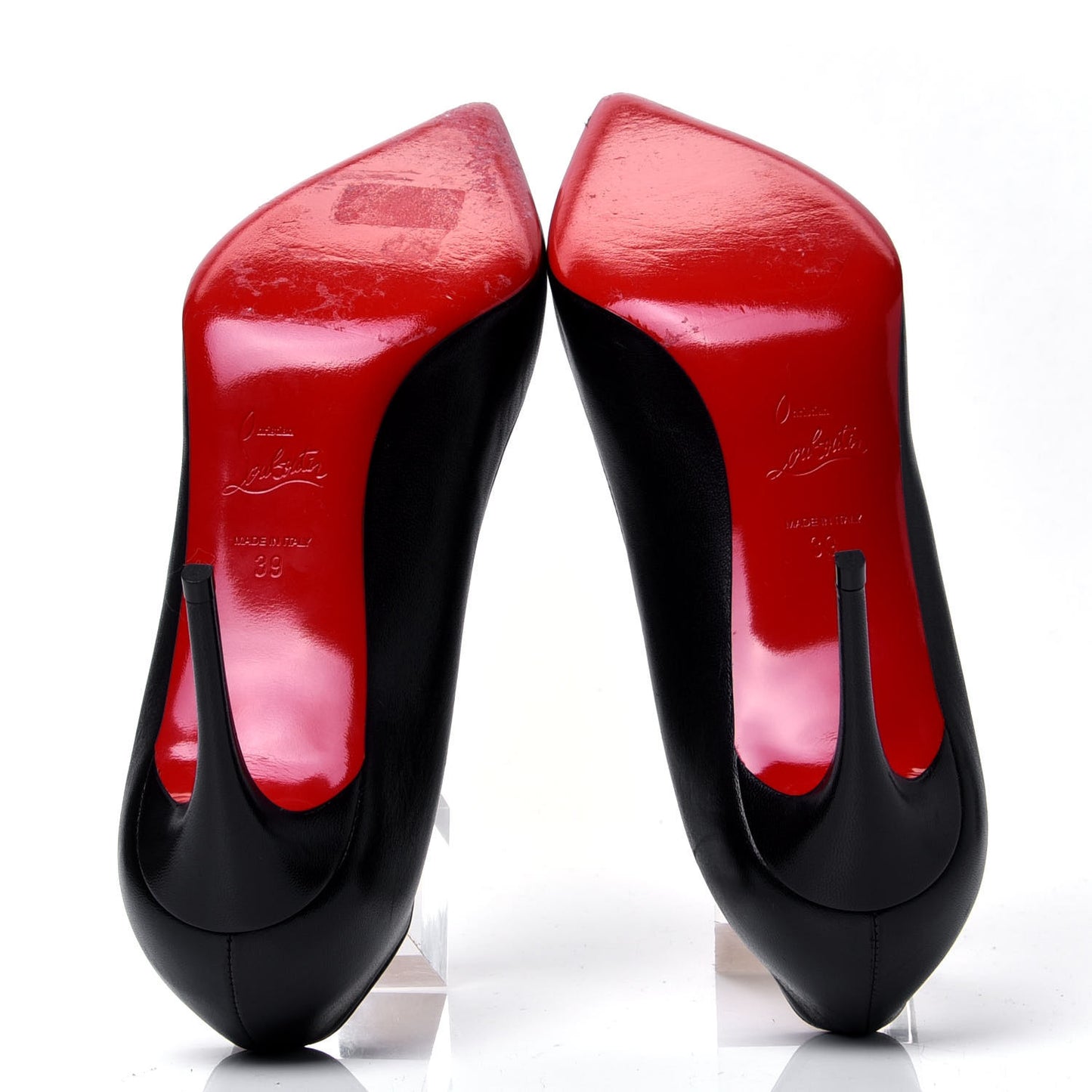 Shiny Nappa Pigalle Follies 85 Pumps 39 Black