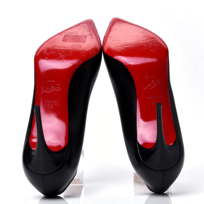 Christian Louboutin Shiny Nappa Pigalle Follies 85 Pumps 39 Black 7 of 9