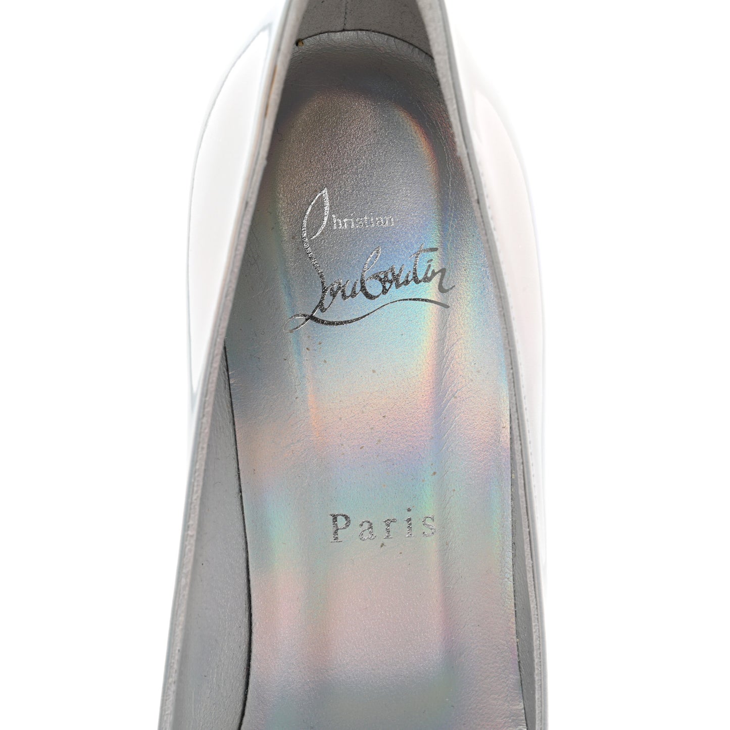 Patent Psychic Kate 85 Pumps 38 White