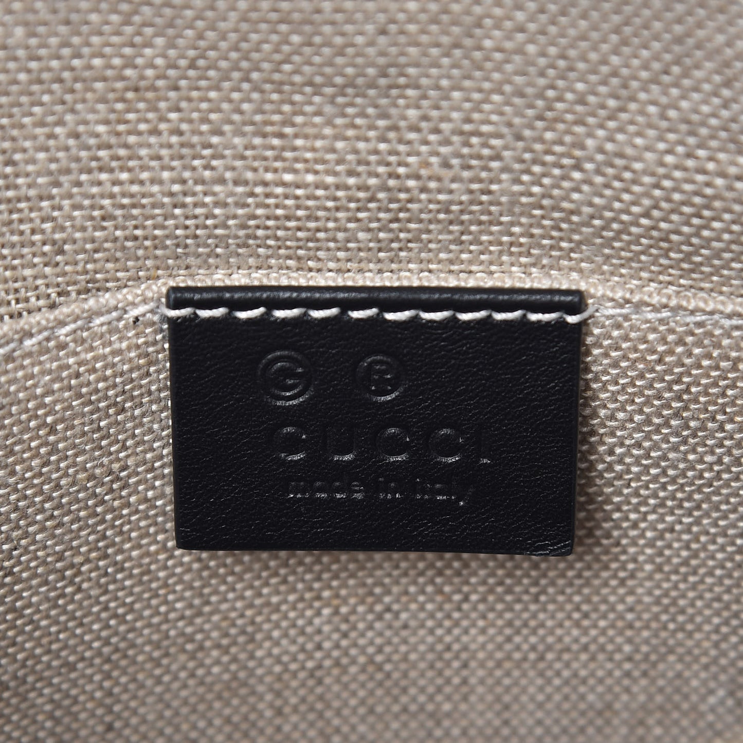 Microguccissima Mini Dome Bag Black