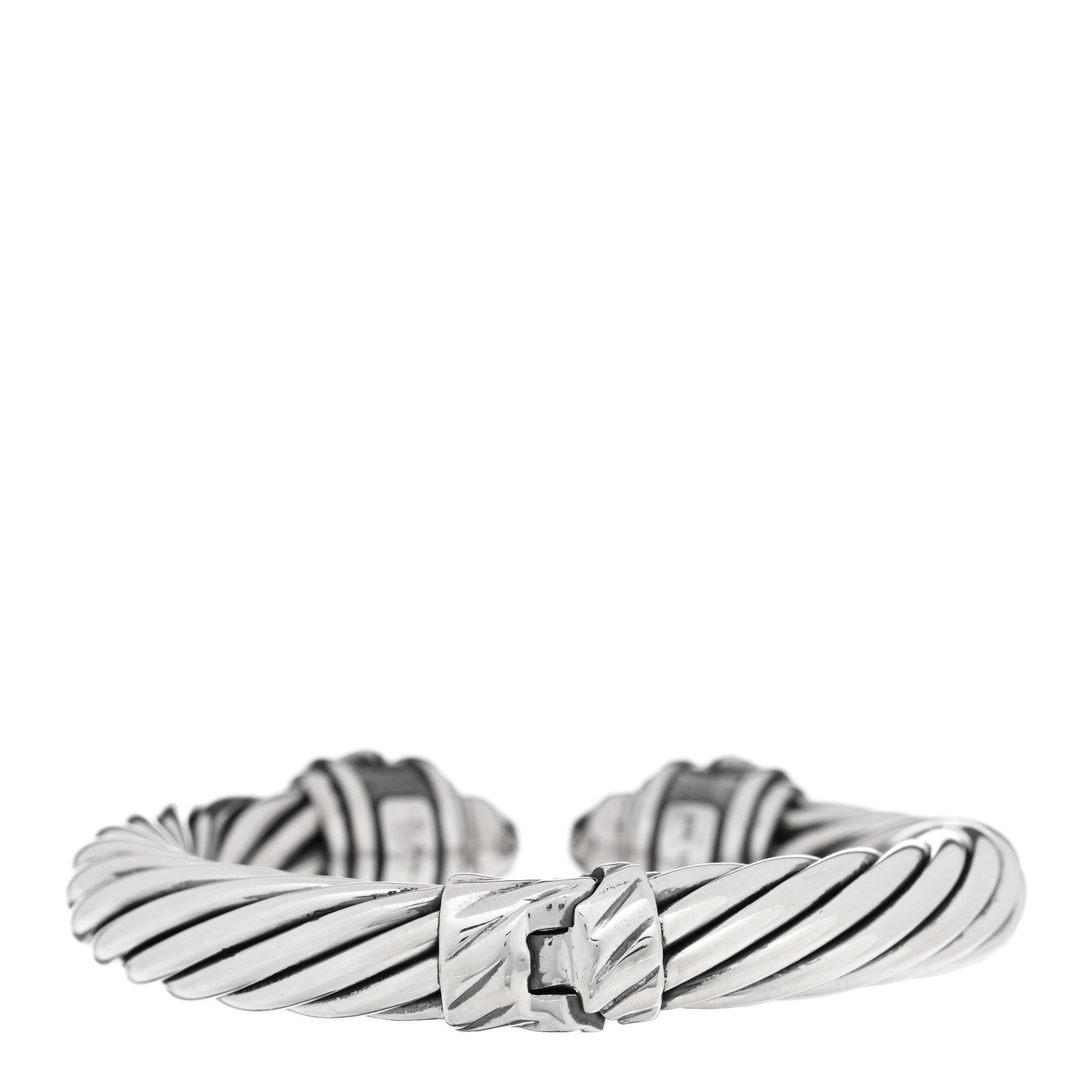 David Yurman Sterling Silver 9mm Renaissance Cable Bracelet 2 of 3