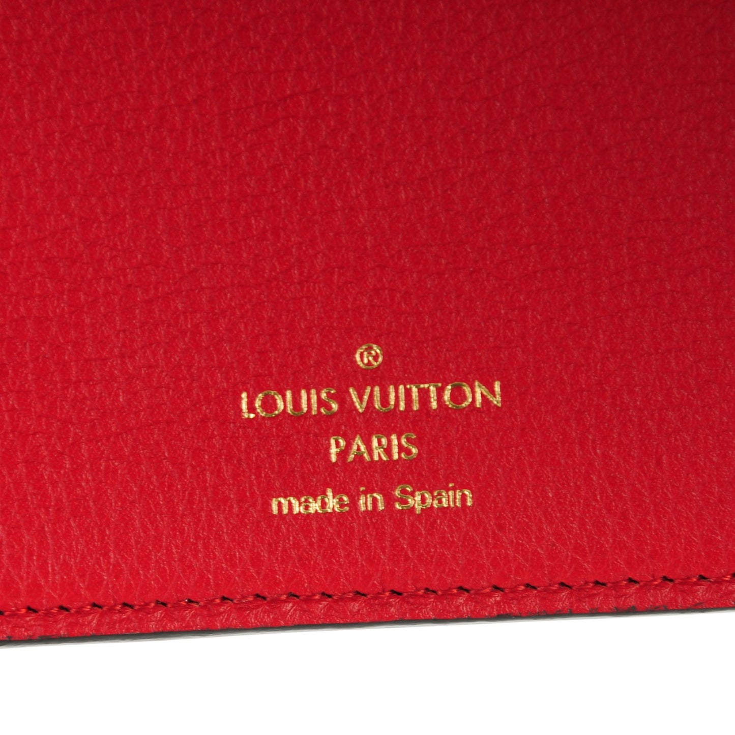 Monogram Pallas Compact Wallet Cherry