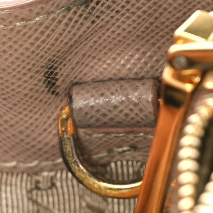 Prada Saffiano Medium Galleria Double Zip Tote Cammeo 8 of 8