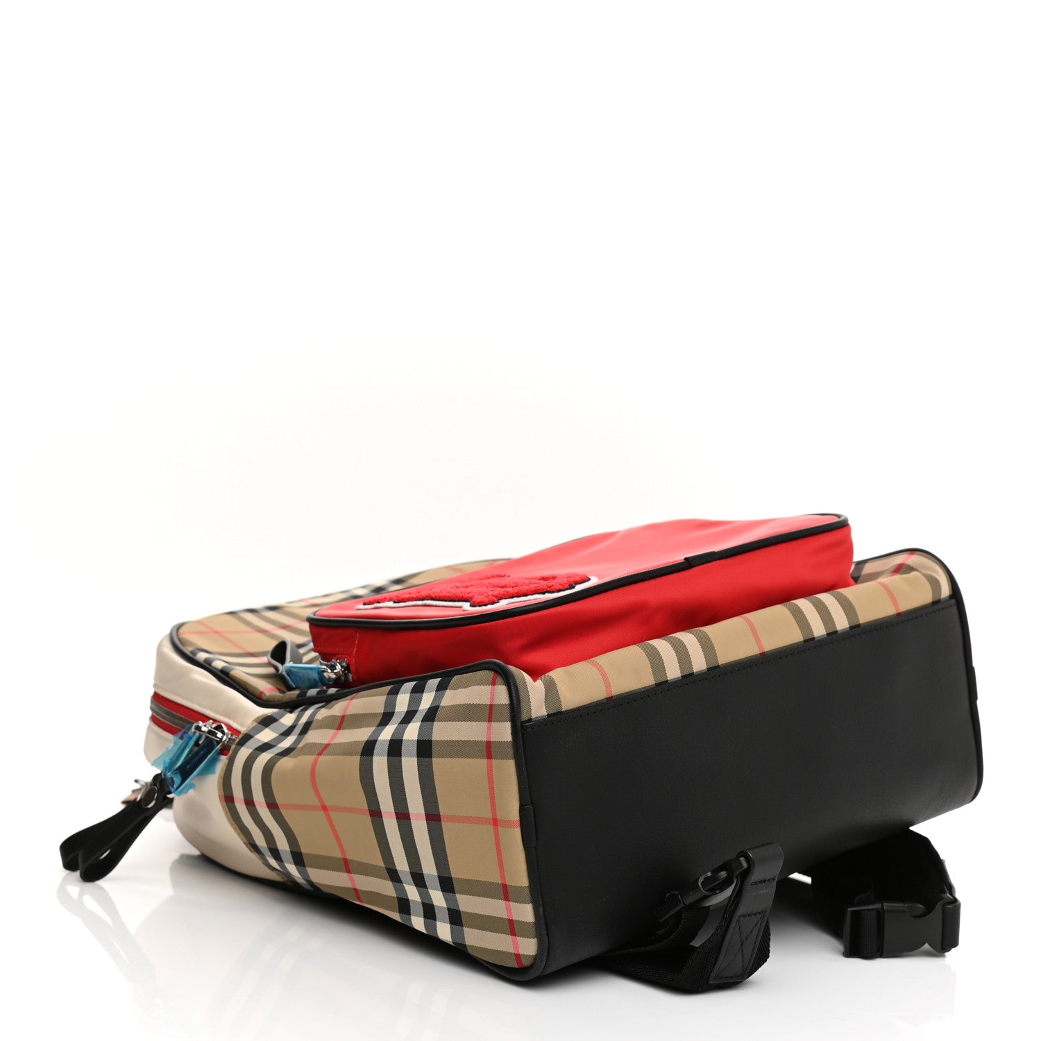 Burberry Econyl Vintage Check Kids Monogram Backpack Archive Beige 7 of 17