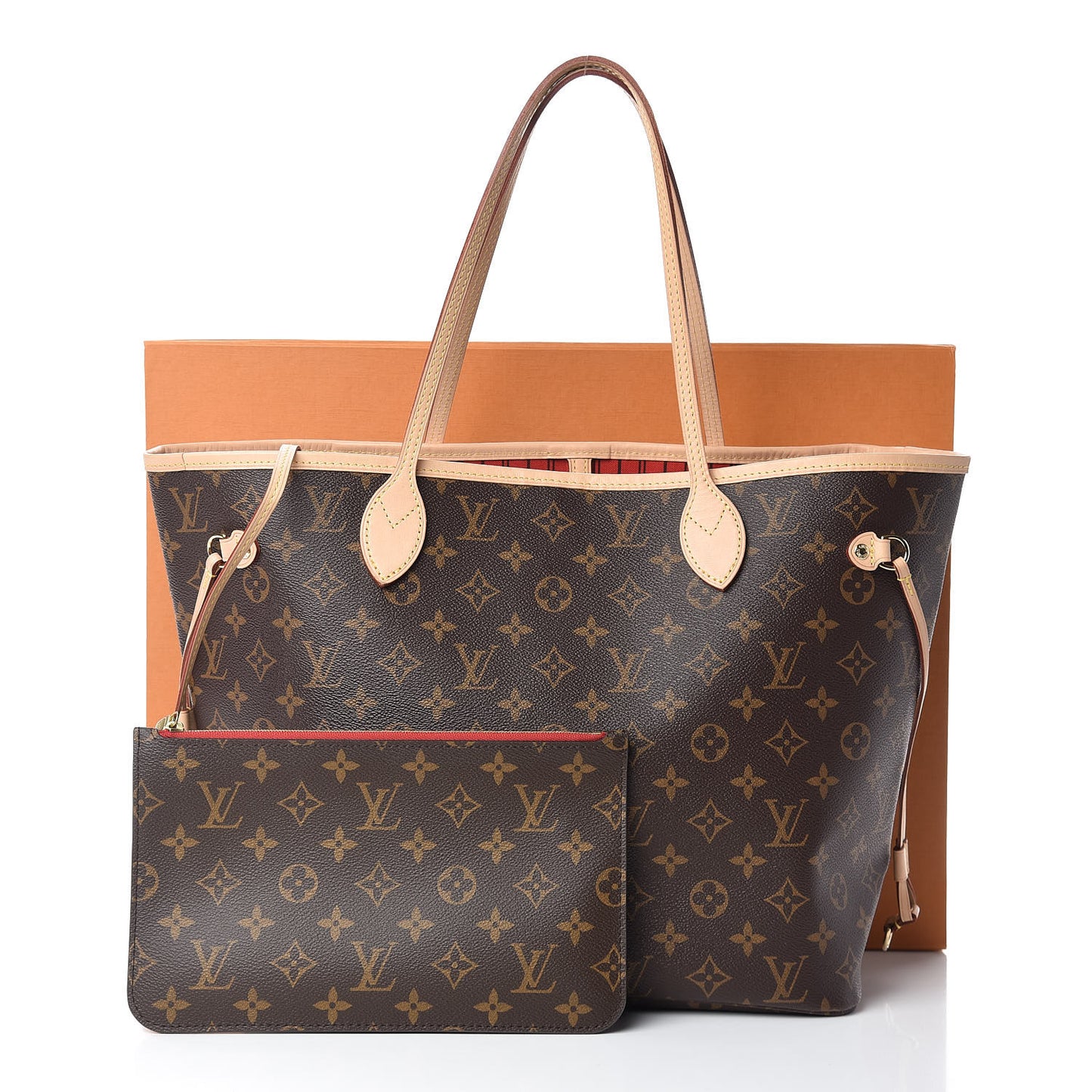 Monogram Neo Neverfull MM Cherry