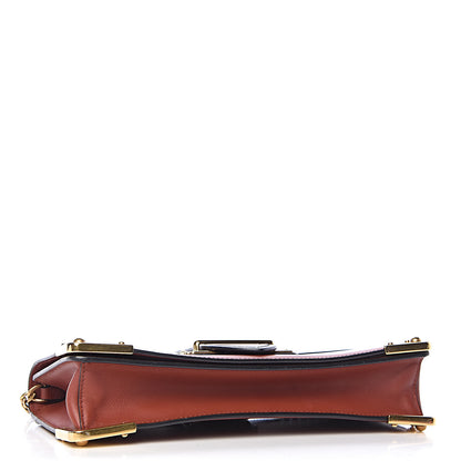 Prada City Calf Saffiano Cahier Pochette Cotto Black 4 of 9